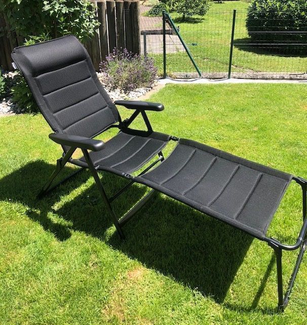 Comfort Campingstuhl Berger Tesino XL mit Beinauflage (Gebraucht) in Sarnen  fr CHF 64  nur Abholung auf Ricardo kaufen