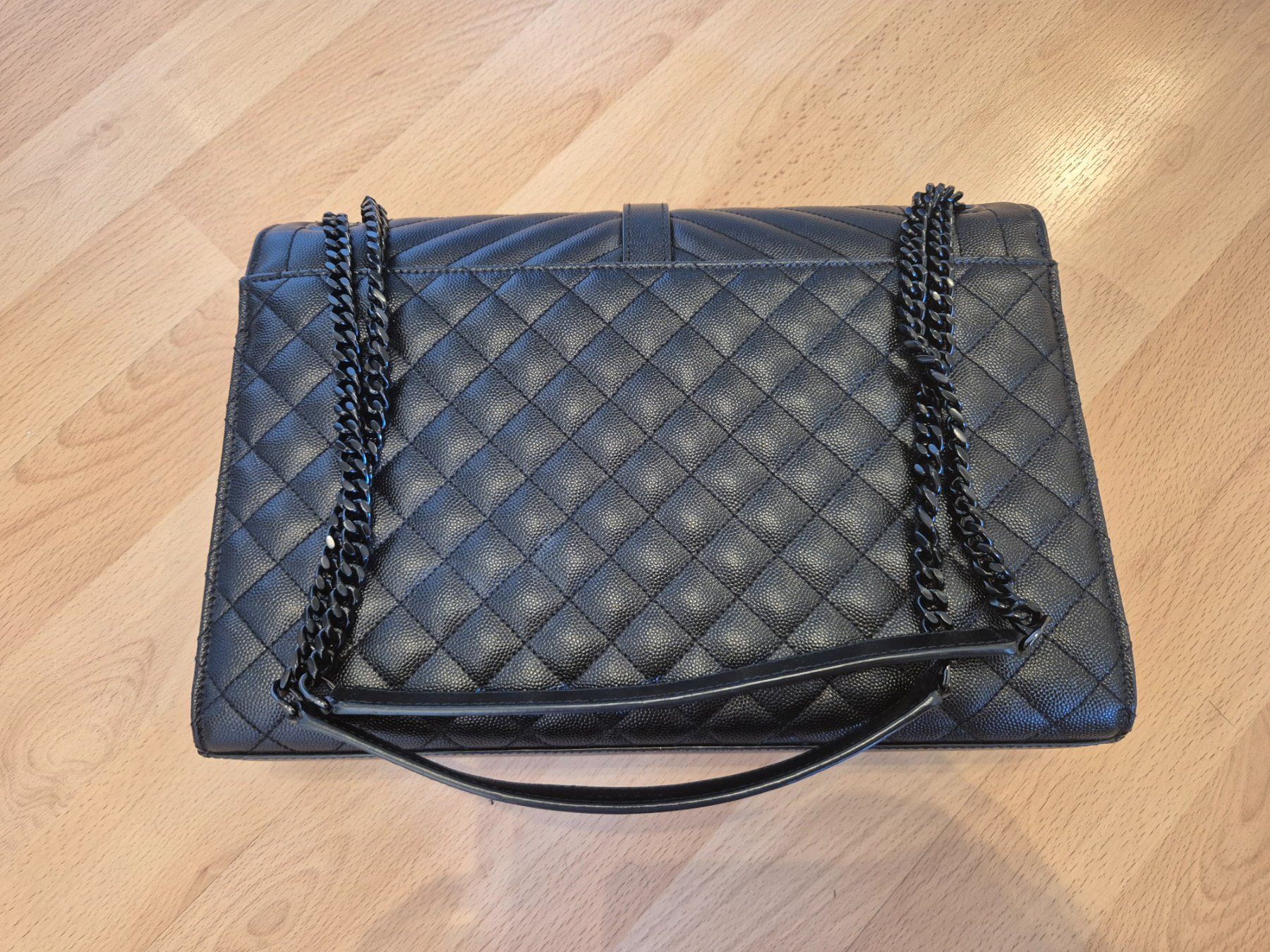 Saint Laurent Borse da donna: Ysl Envelope Bag Large embodied leather – Nuovo (secondo la descrizione) da Zug venduto da Calvin-Klein 3
