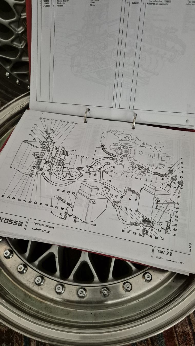 Ferrari Sonstiges Fahrzeugzubehör: Mode d'instructions moteur Ferrari Testarossa – Gebraucht aus Chexbres von Sciroccoelho 2