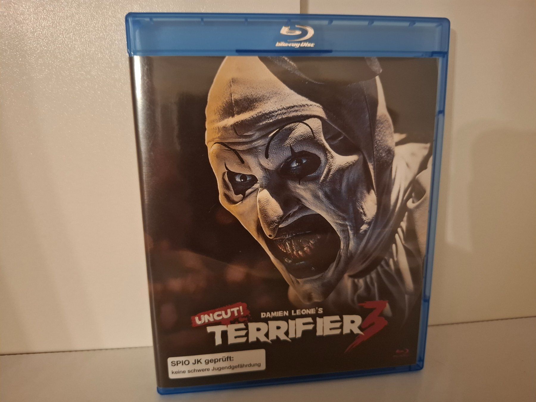 Tutti i DVDs: Terrifier 3 (uncut) – Usato da Frauenfeld venduto da Frankenstein01