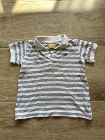 Poloshirt gestreift, Gr. 80