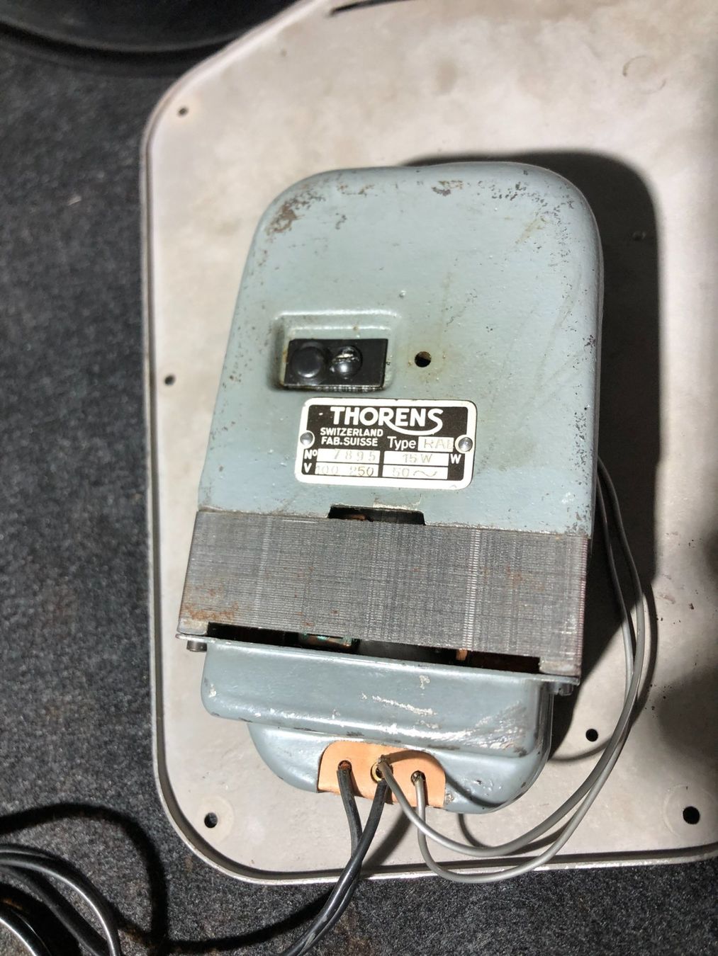 Thorens Giradischi: Tourne disque THORENS RAL. Rare. – Usato da Saignelégier venduto da Dubois_Vintage 5