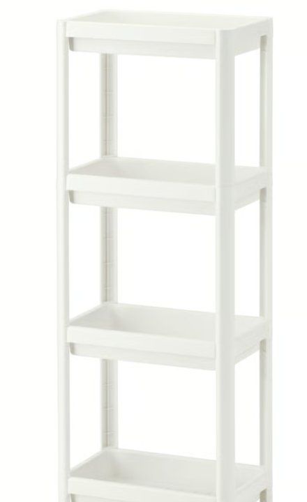 Ikea Scaffali: IKEA weisses Regal fur Badezimmer – Nuovo (secondo la descrizione) da Zürich venduto da aygo_a 2