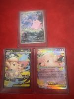 3 Pokemon Karten Clefairy und Mega Clefable EX Set