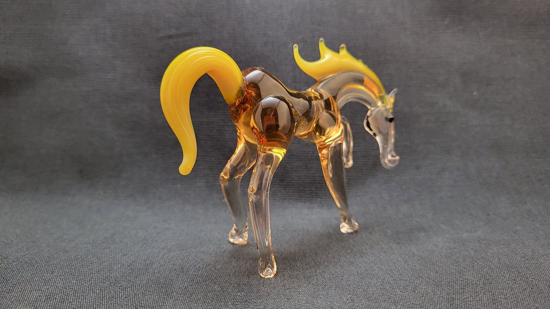 Figuren: Glaspferd mundgeblasen – Gebraucht aus Basel von spinne02 4
