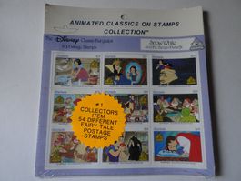 54 verschiedene  Briefmarken Kollektion - Disney Rarität!