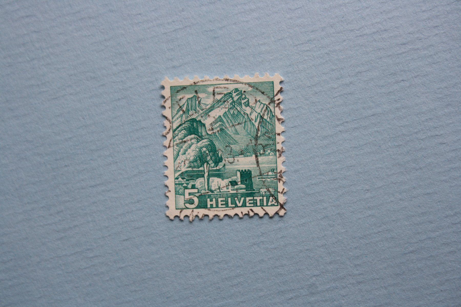 Tutti i francobolli: um 1936 helvetia  stamp – Usato da Laupen BE venduto da Gufi57