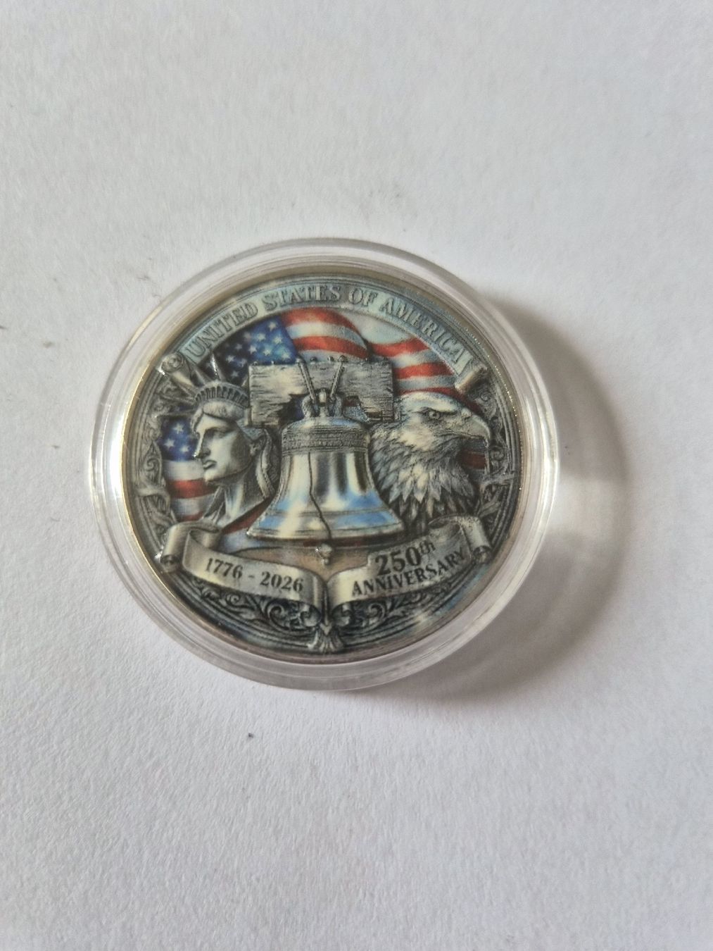 Tutti le monete: pièce commémorative 250 ans USA – Nuovo (secondo la descrizione) da Senèdes venduto da hen_fw8b 1