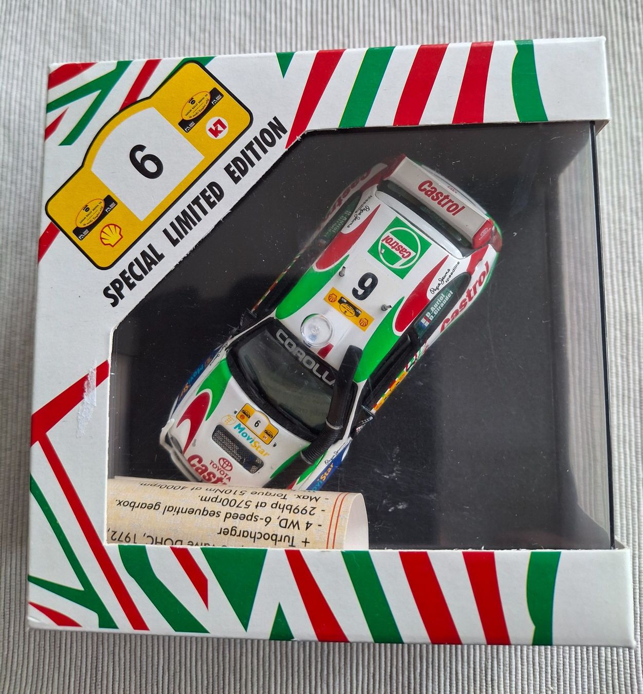 Toyota Modellini d'auto: Special Limited Edition Safari 1998 – Nuovo e nell'imballaggio originale da Dübendorf venduto da Armin414