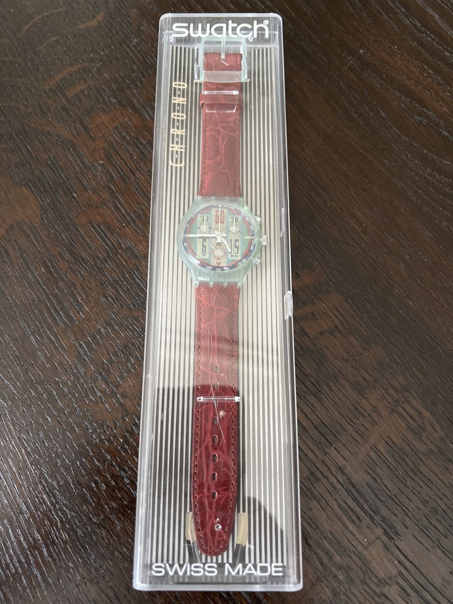 Swatch Uhren: Swatch Chrono (SCG105) Tyrone – Neu und originalverpackt aus Künten von Spike17