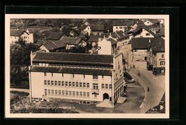 Vaduz, Rathaus mit Umgebung aus der Voge