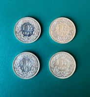 1 Franken Silber 4 stuck 1967