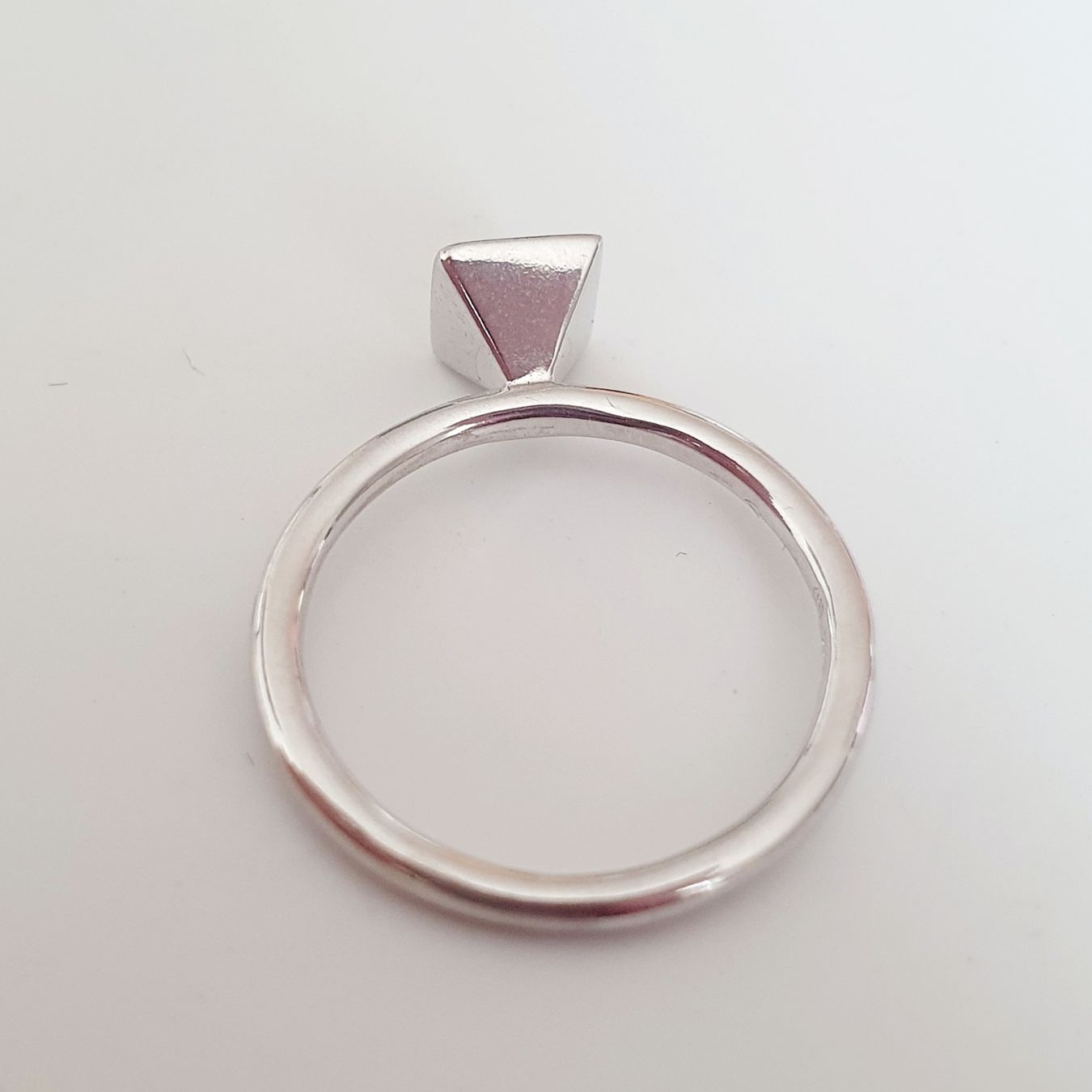 Bagues: Ring Silber 925 mit hellblauem Stein Grösse 16,2 mm – D'occasion à Kreuzlingen par Wunderkiste123 2