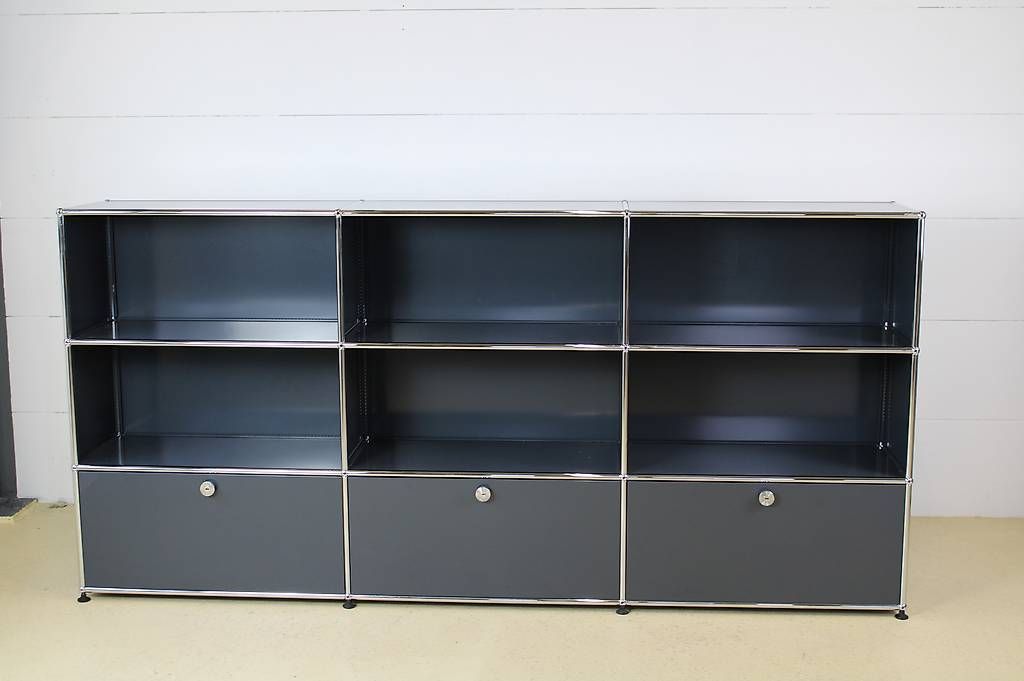 USM Scaffali: USM Sideboard anthrazit, neuwertig! – Usato da Meinisberg venduto da atelier_TILIJA 4