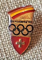 x7 - Pin Barcelona 92 Olympiade  Team Schweiz