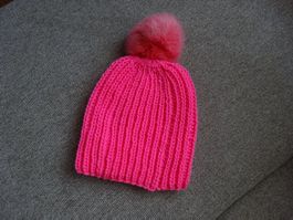 Schöne Damen-Strickmütze/Easy Knit Lena