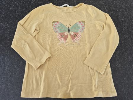 Langarmshirt für Mädchen, Gr. 110/116, topp Zustand