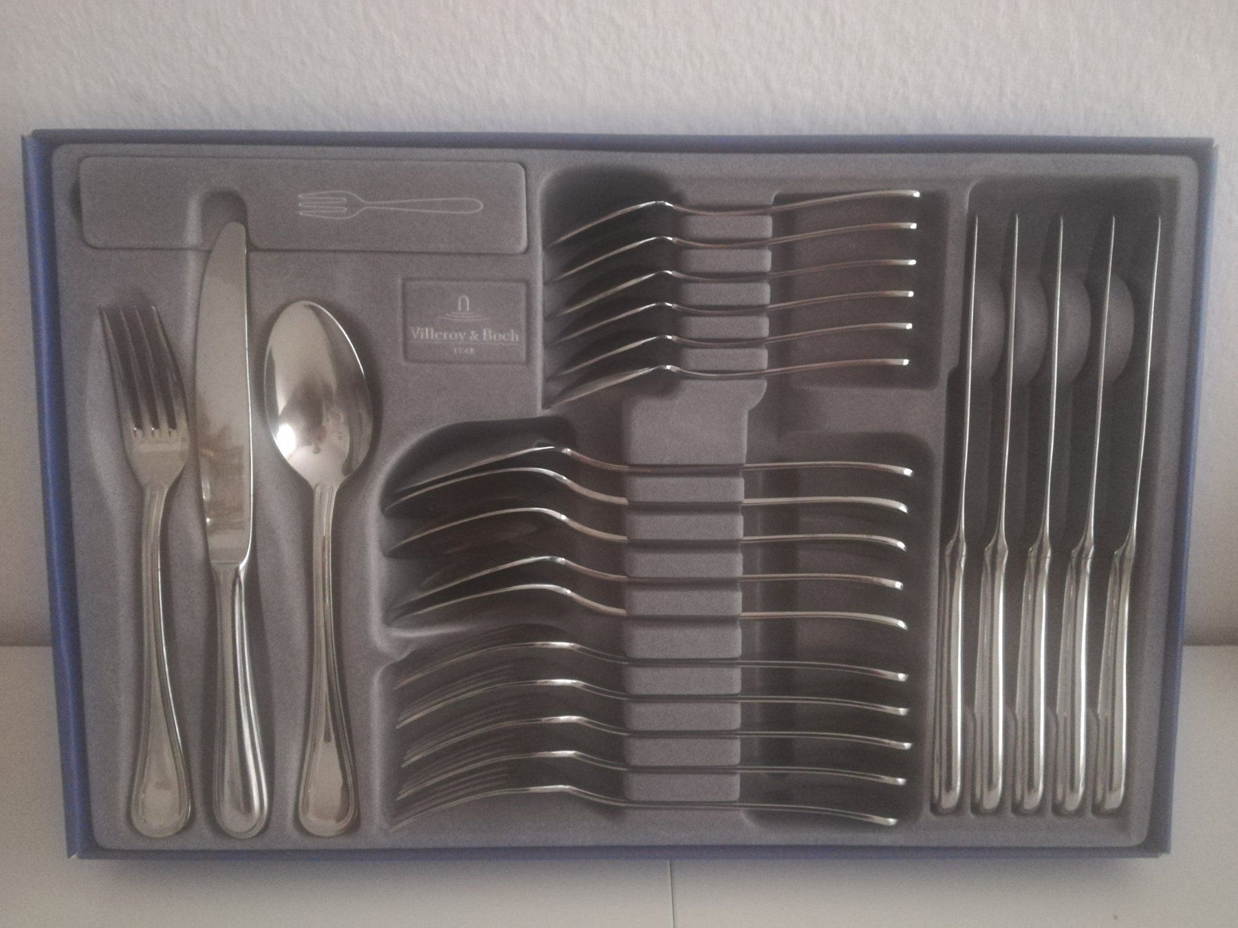 Villeroy & Boch Oscar Cutlery cassette 30-piece 44x28x5cm : Villeroy & Boch