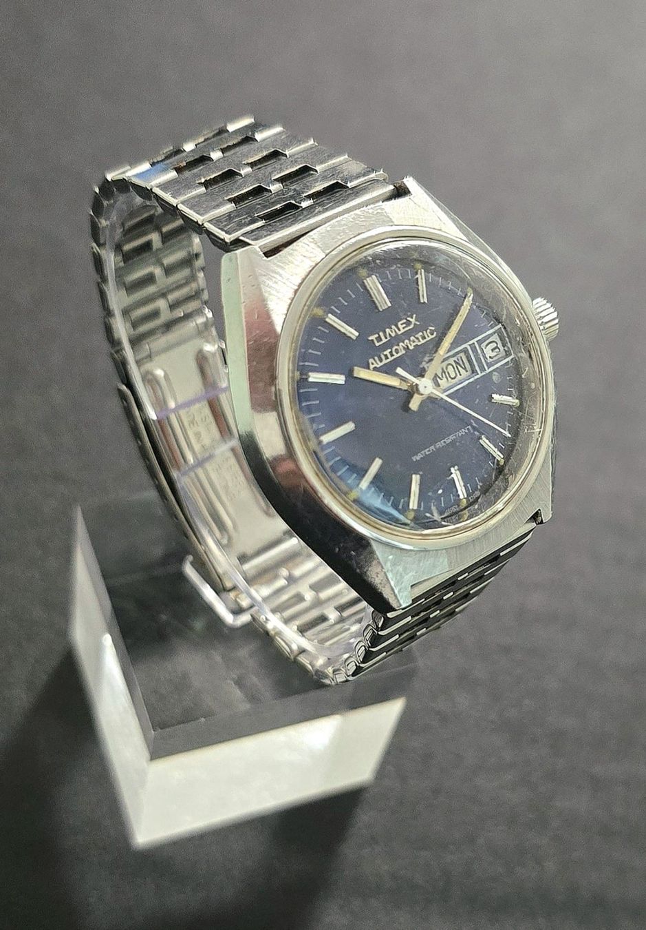 Timex Montres: TIMEX AUTOMATIC DAY-DATE  Selten – Défectueux à Neftenbach par Taschen-Uhren 2