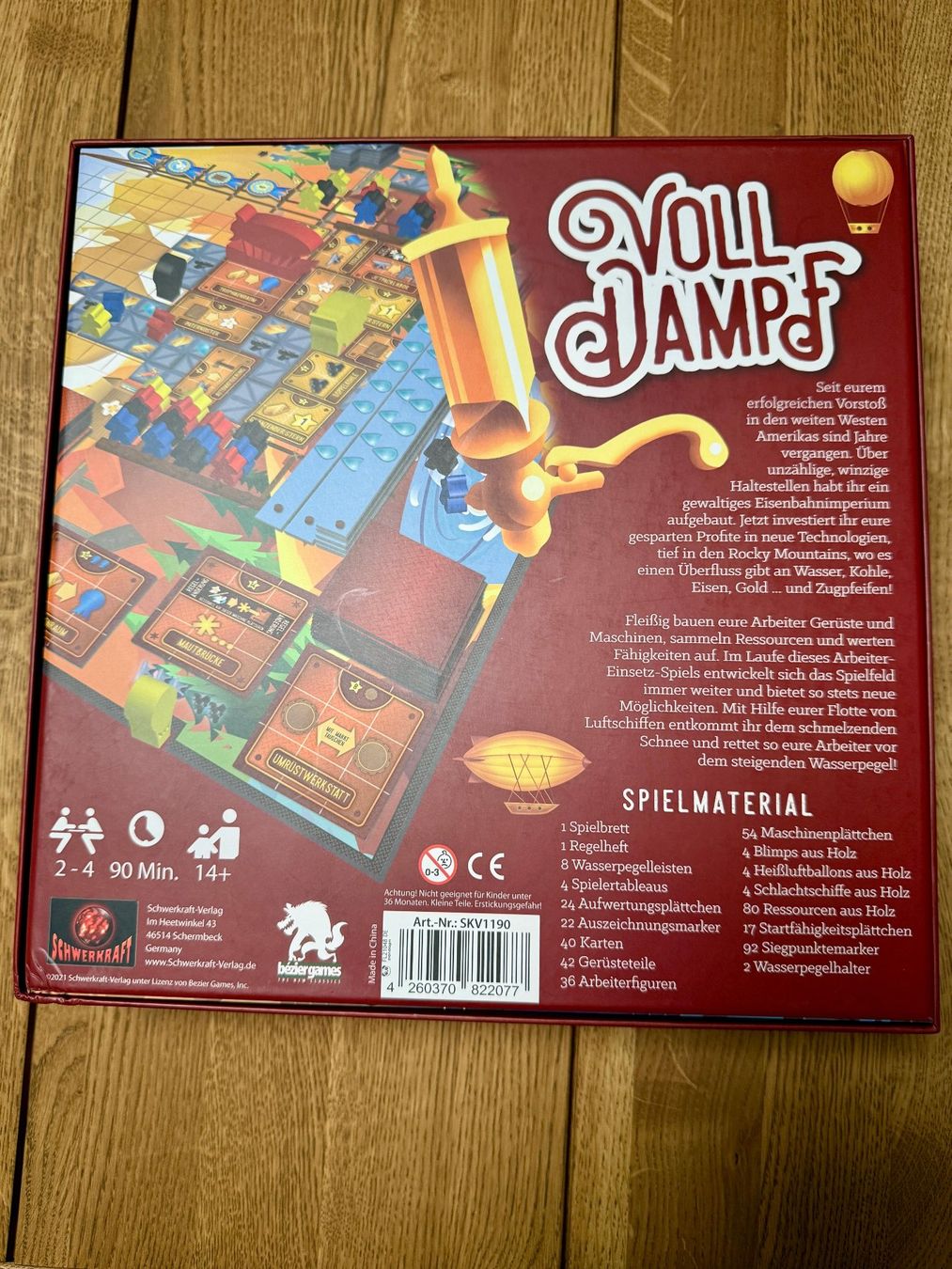 Spiele: Voll Dampf inkl. Insert – Gebraucht aus Villigen von chrishacky 1