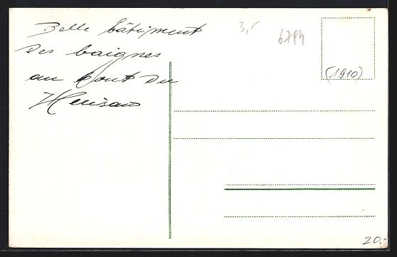 Cartoline postali: Herisau, Heinrichsbad, Panorama mit Stra – Usato da Berlin venduto da bartko-reher 1