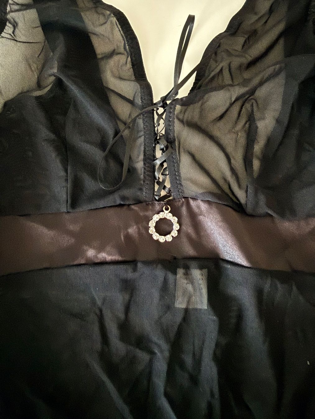 Sonstige Unterwäsche: PETITE FLEUR, String-Body, Grösse 38, Farbe Schwarz – Neu (gemäss Beschreibung) aus Rudolfstetten von gst_g7xl 2
