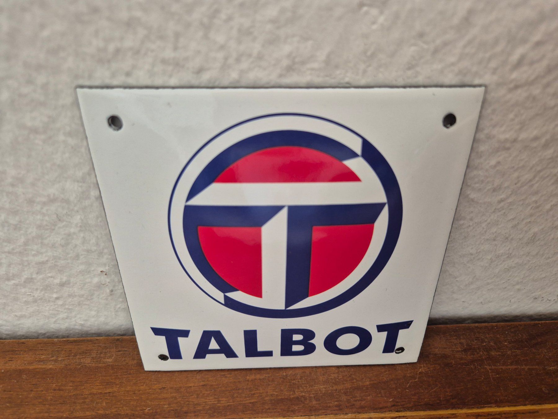 Talbot Insegne: Emailschild Talbot PSA Werkstatt Service Logo Emaille Schild – Nuovo (secondo la descrizione) da Schaffhausen venduto da pfanis09 2