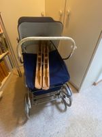 Wisa Gloria Kinderwagen (mit Kufen/Skis)