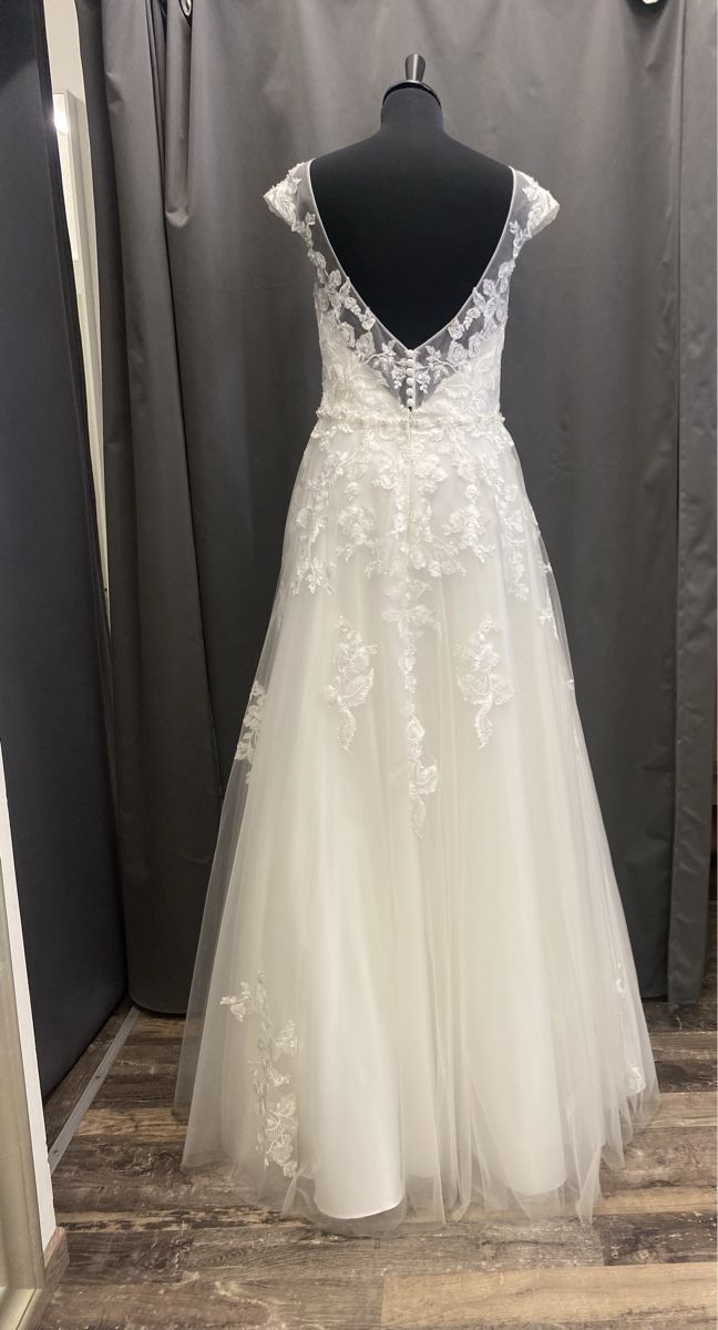 Kleider: Wunderschönes Brautkleid Gr.36 - Spitze Tüll – Neu (gemäss Beschreibung) aus Schlatt ZH von mak_wrr6 3