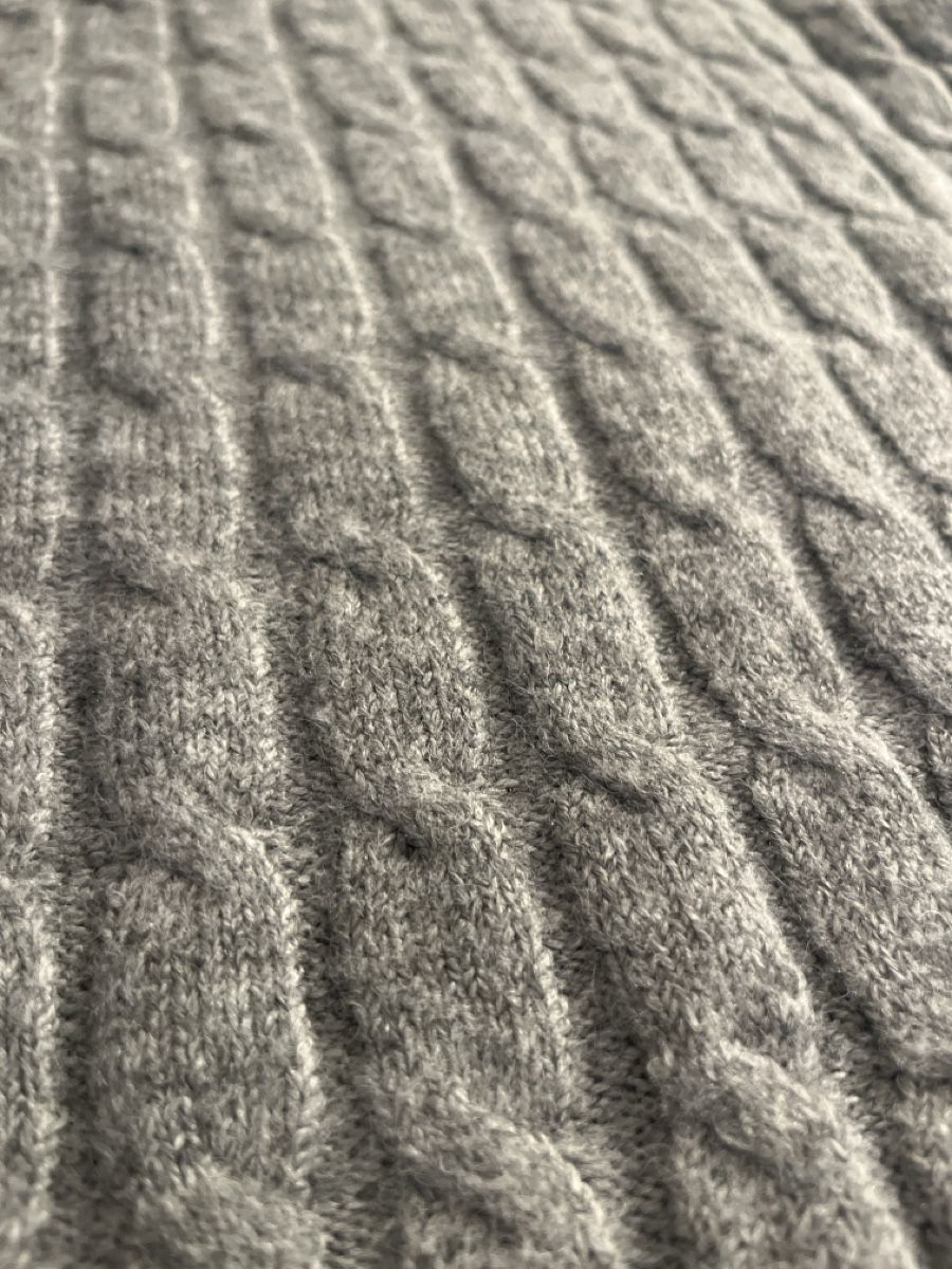 H&M Maglioni & Felpe: Grauer Strickpullover von H&M, Grösse S oversized – Usato da Kaisten venduto da saleforfun 6
