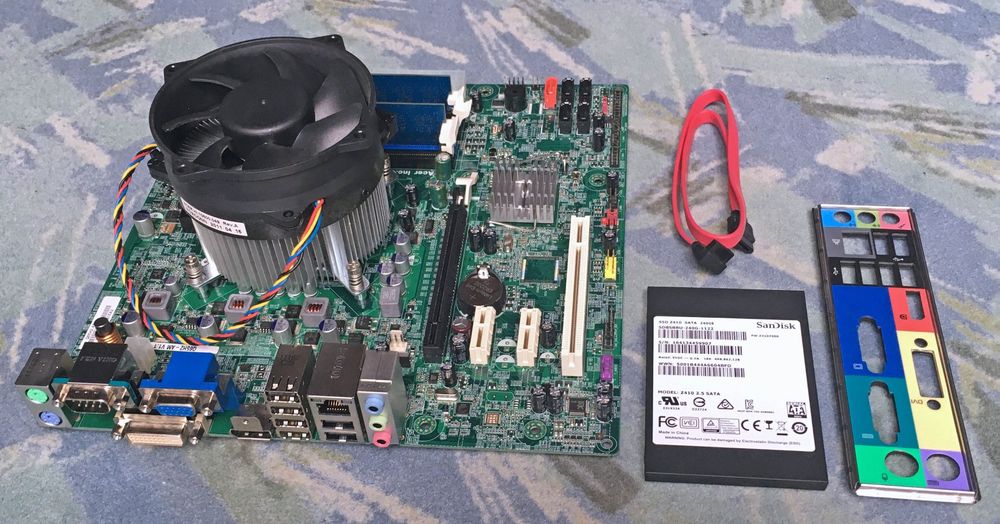 Bundle Mainboard, CPU, RAM, SSD (Gebraucht) in Buchrain für CHF 19 ...