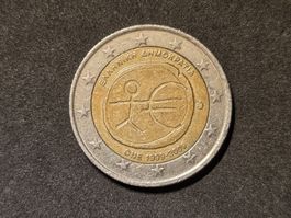 2 Euro - Griechenland - 2009 - 10 Jahre WWU