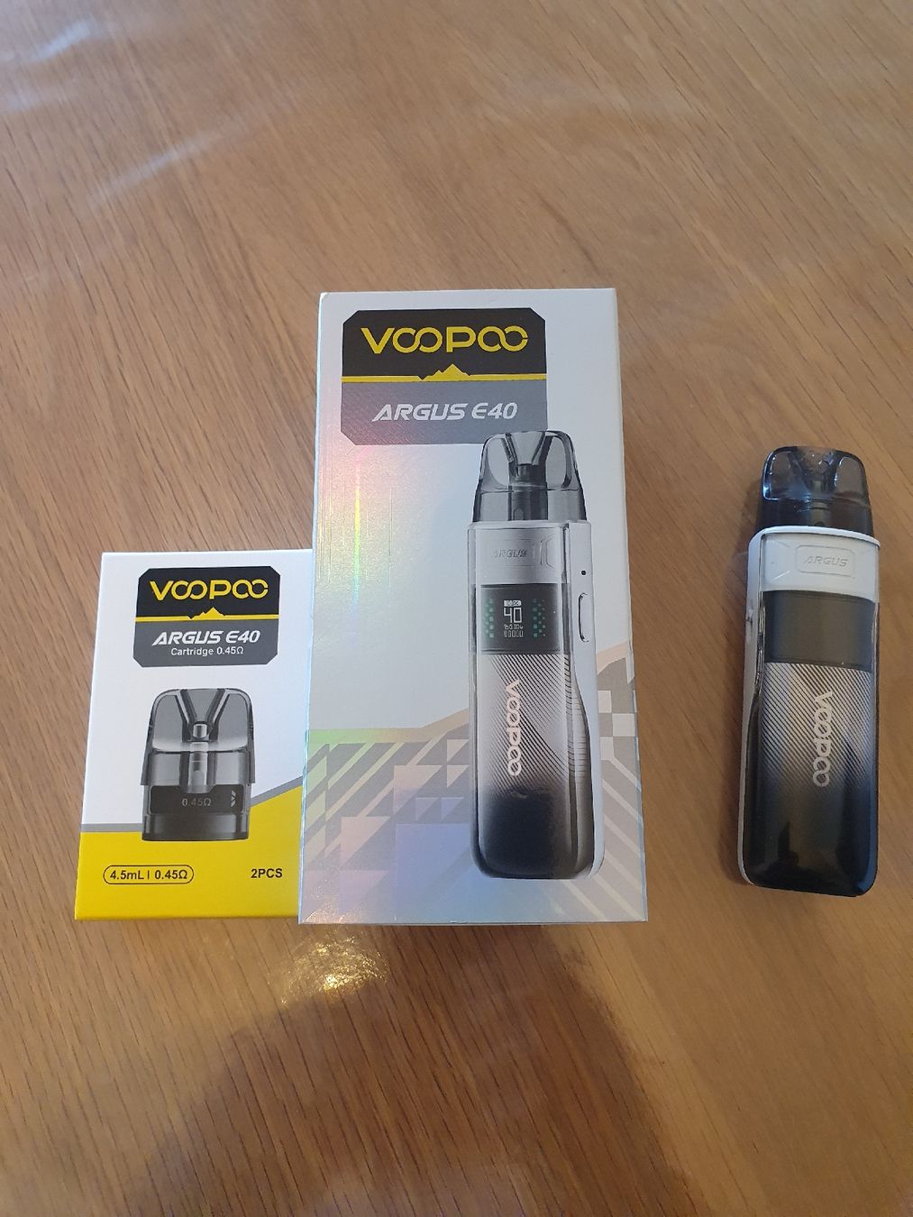 Voopoo Autres tabacs: Voopoo ARGUS E40 – D'occasion à Anières par Relka2000 2