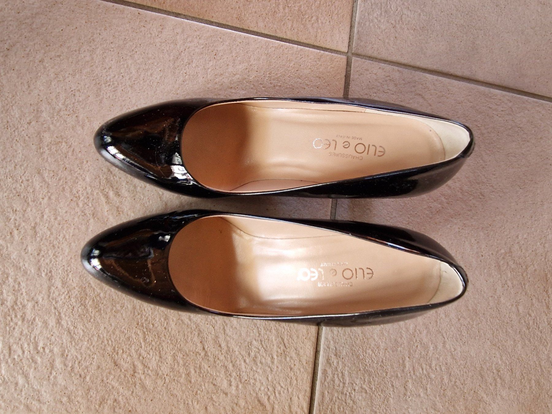 Scarpe da donna: Escarpins vernis noir – Nuovo (secondo la descrizione) da Genève venduto da boudha71 1