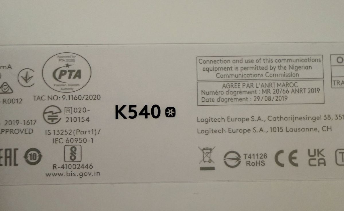 Logitech Tastiere: Logitech K540 + M310 – Nuovo (secondo la descrizione) da Yverdon-les-Bains venduto da guigui_1976 1