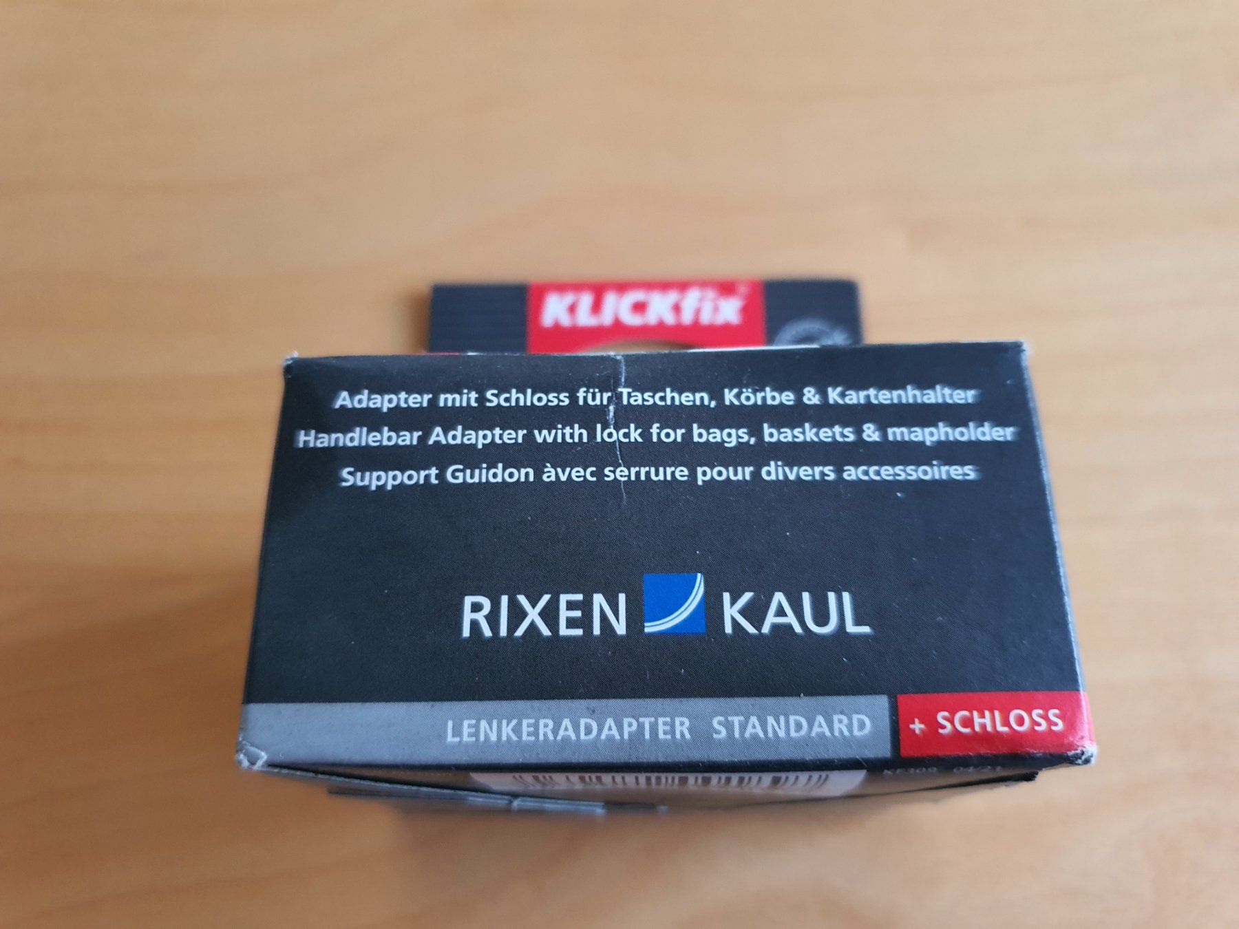 Pezzi di ricambio: KLICKfix Zubehör Lenkeradapter mit Schloss, Schwarz – Nuovo (secondo la descrizione) da Amriswil venduto da fa_ma 2