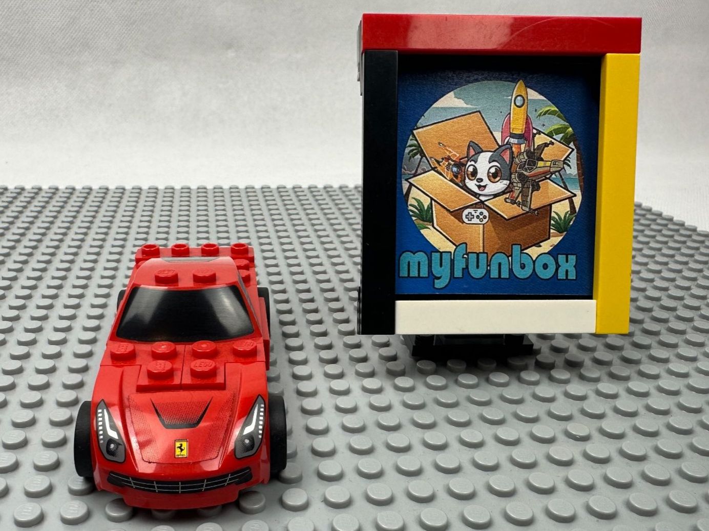 Lego Kit di costruzioni: Lego Racers 40191 Ferrari F12 Berlinetta Shell V Power – Usato da Kappel SO venduto da MyFunBox