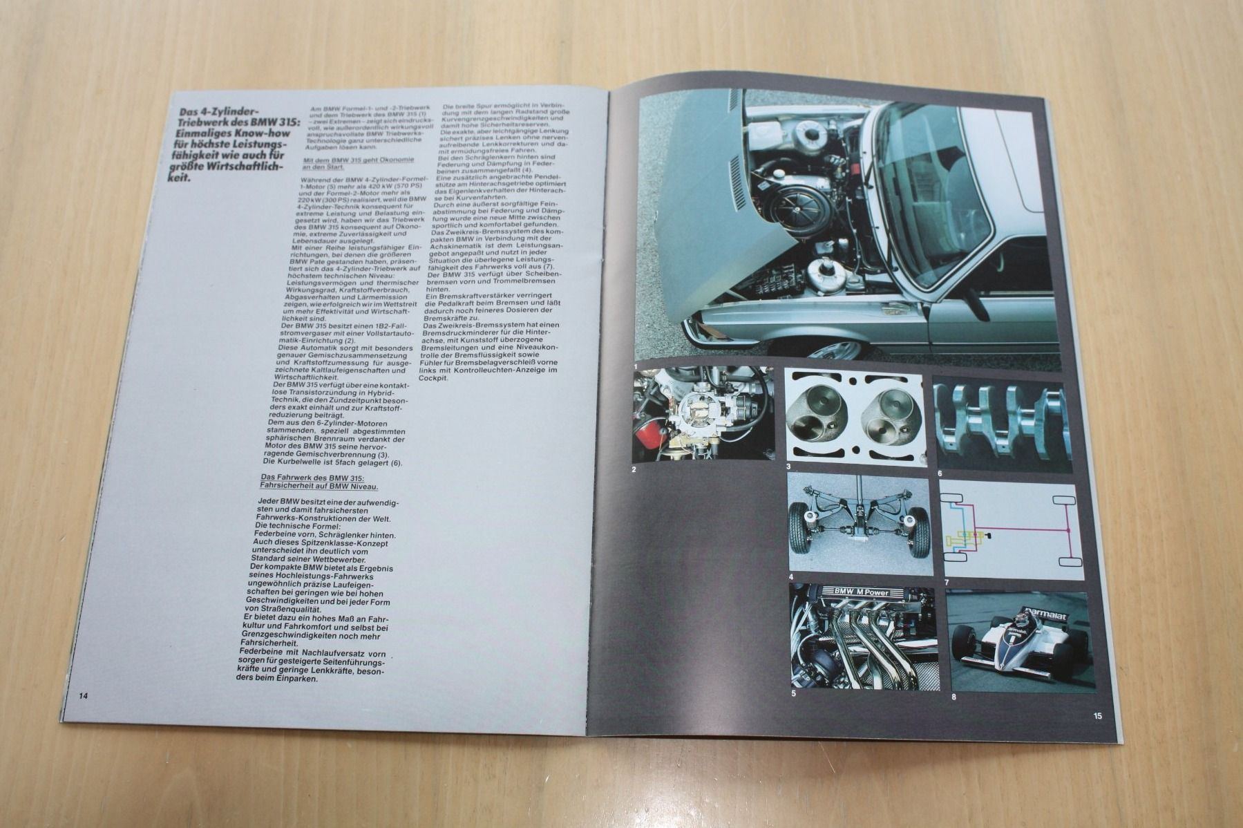 BMW Documenti: BMW 315 Prospekt 1982 – Usato da Wikon venduto da erwin400 5