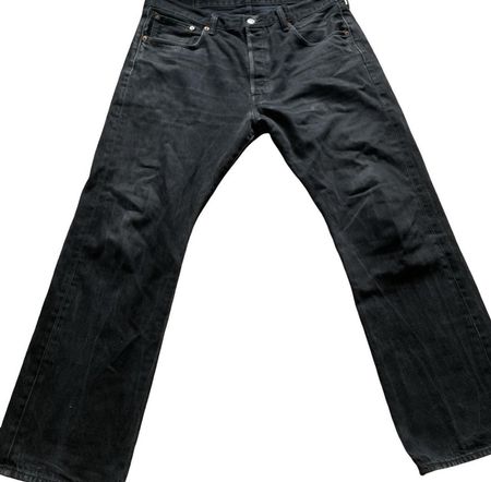 Vintage Levi’s 501 Black Denim Jeans 38/30