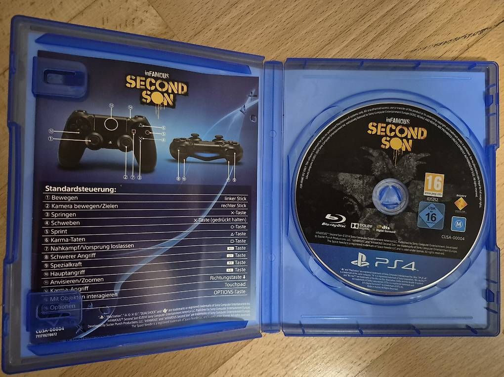 Giochi: In Famous Second Son PS4  – Usato da Horw venduto da Mschaefer 1