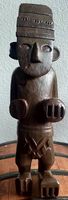 TINTIN Fétiche Arumbaya l'Oreille Cassé 40 cm