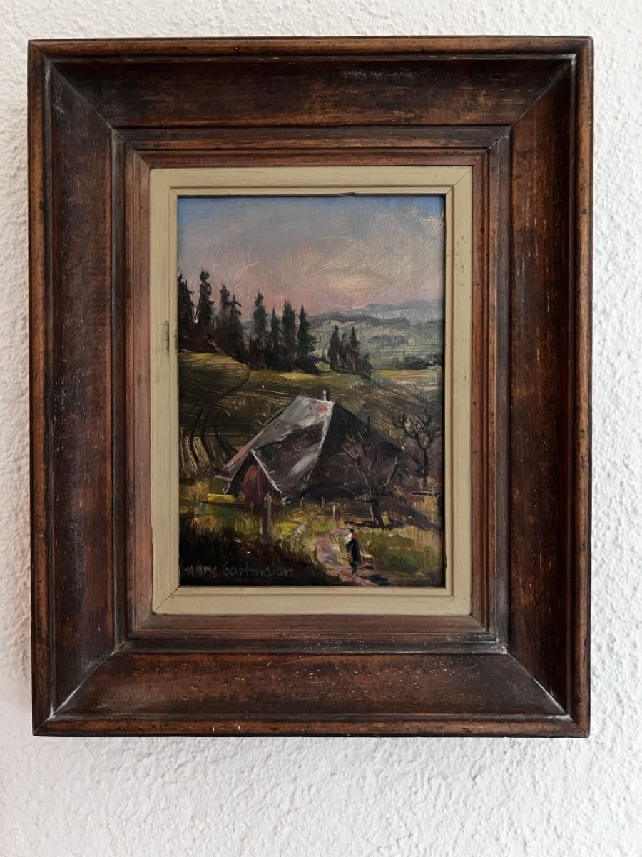 Dipinti: Oelgemälde Emmental Hans Gartmeier – Usato da Neuenegg venduto da Magosaurus