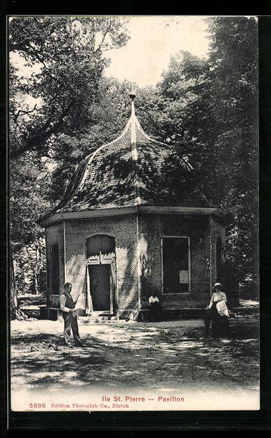 Cartoline postali: AK Ile de Saint Pierre, Pavillon – Usato da Berlin venduto da bartko-reher