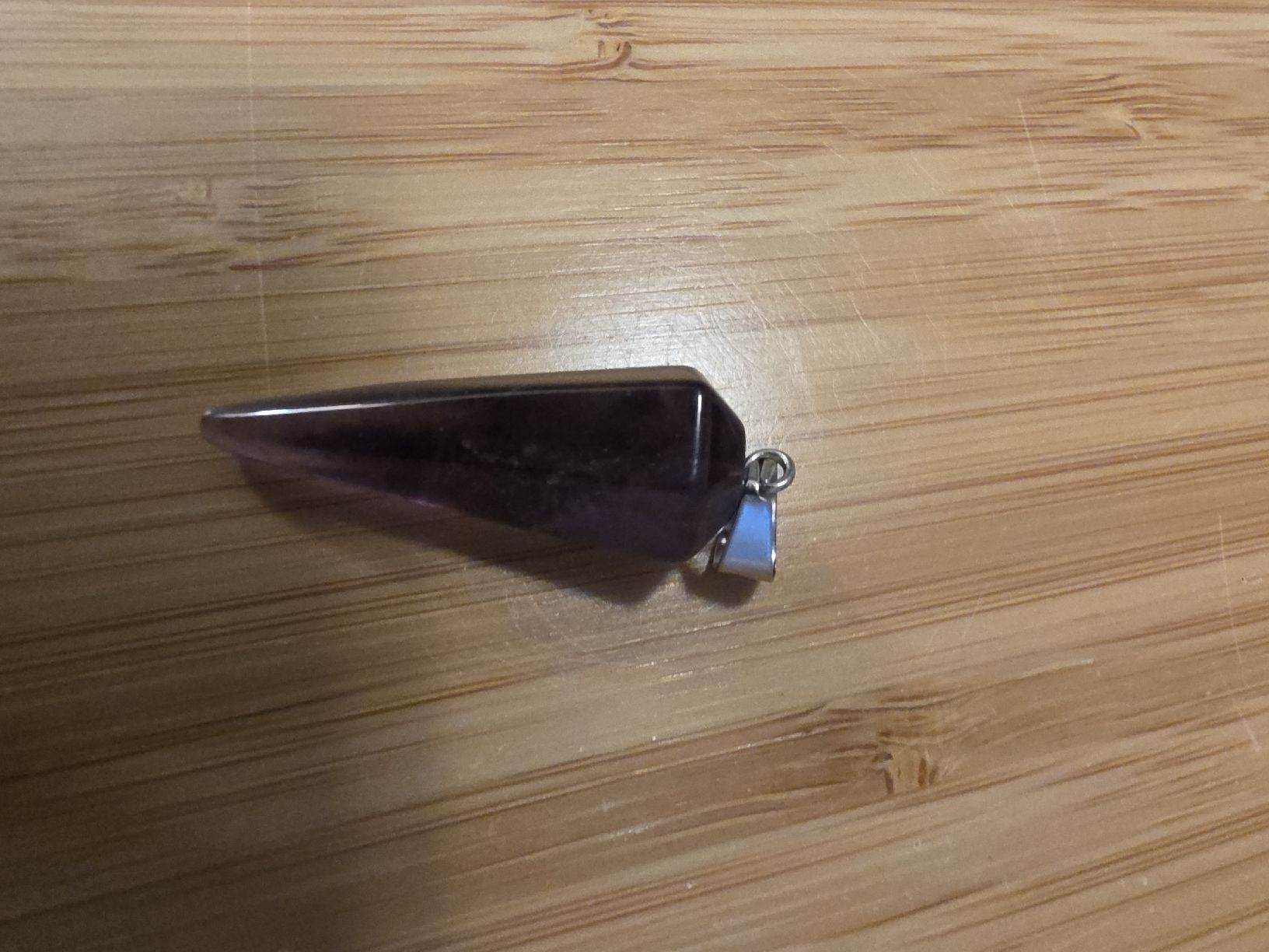 Minerali & Pietre curative: Amethyst Pendel 3 x 1cm – Nuovo e nell'imballaggio originale da Menziken venduto da Mirager 2