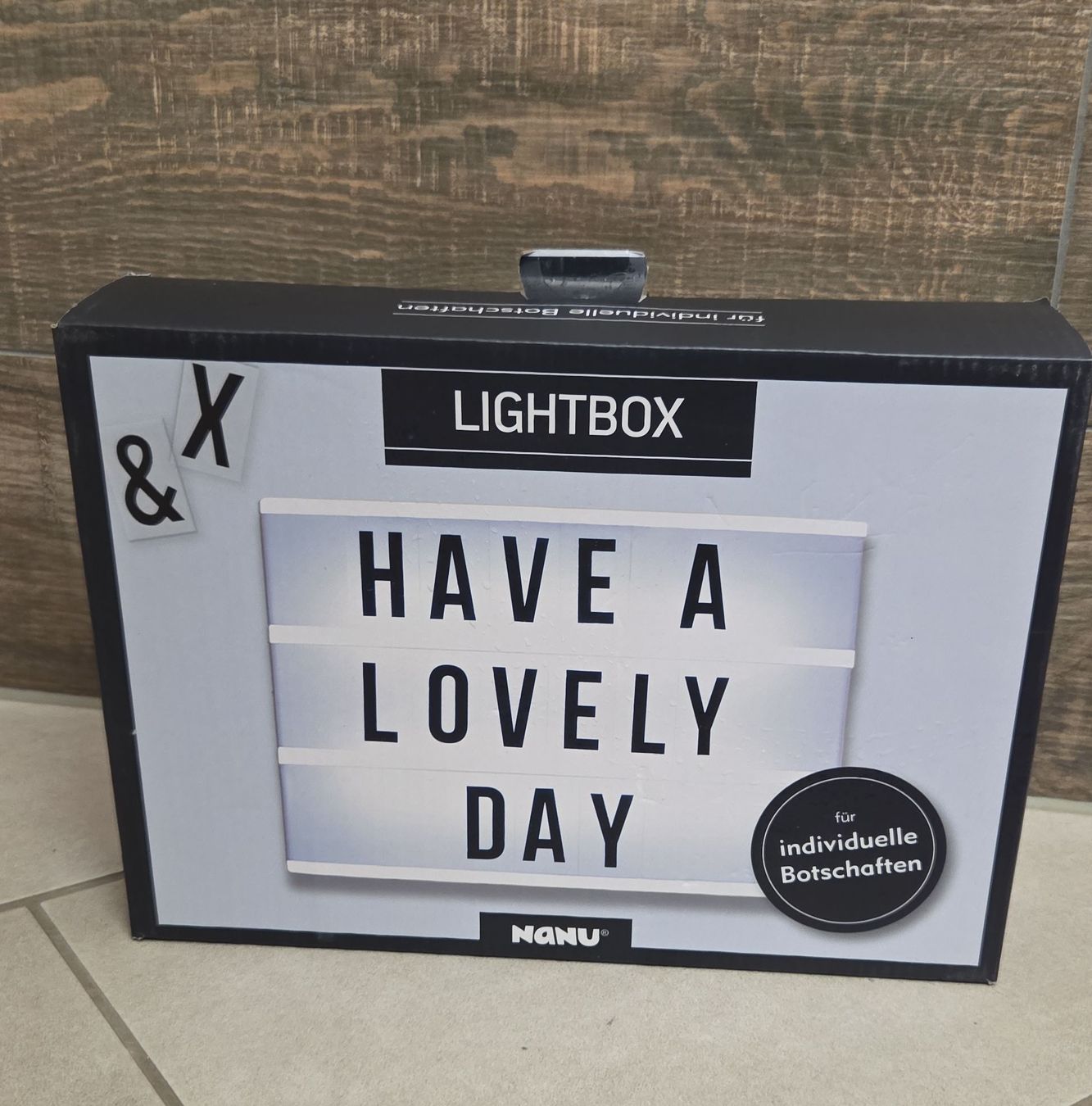 Tutte le decorazioni: Kreative Lightbox mit Buchstaben – Nuovo (secondo la descrizione) da Schlierbach venduto da smeralda1313