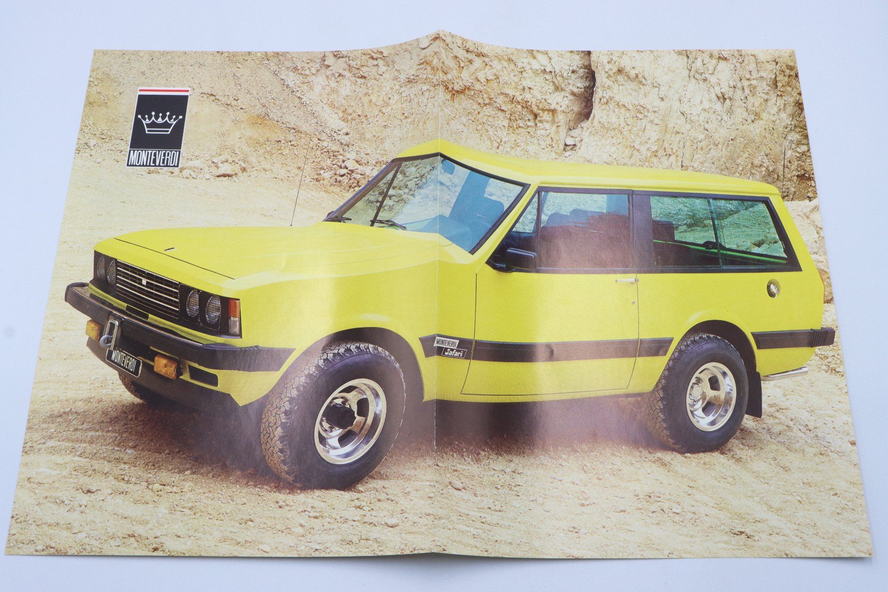 Dokumente: Monteverdi Safari 1978 Prospekt – Gebraucht aus Bühl b.Aarberg von Collectorpassions 3