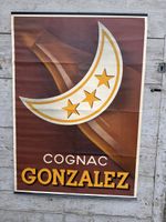Affiche publicitaire Cognac Gonzalez XXL