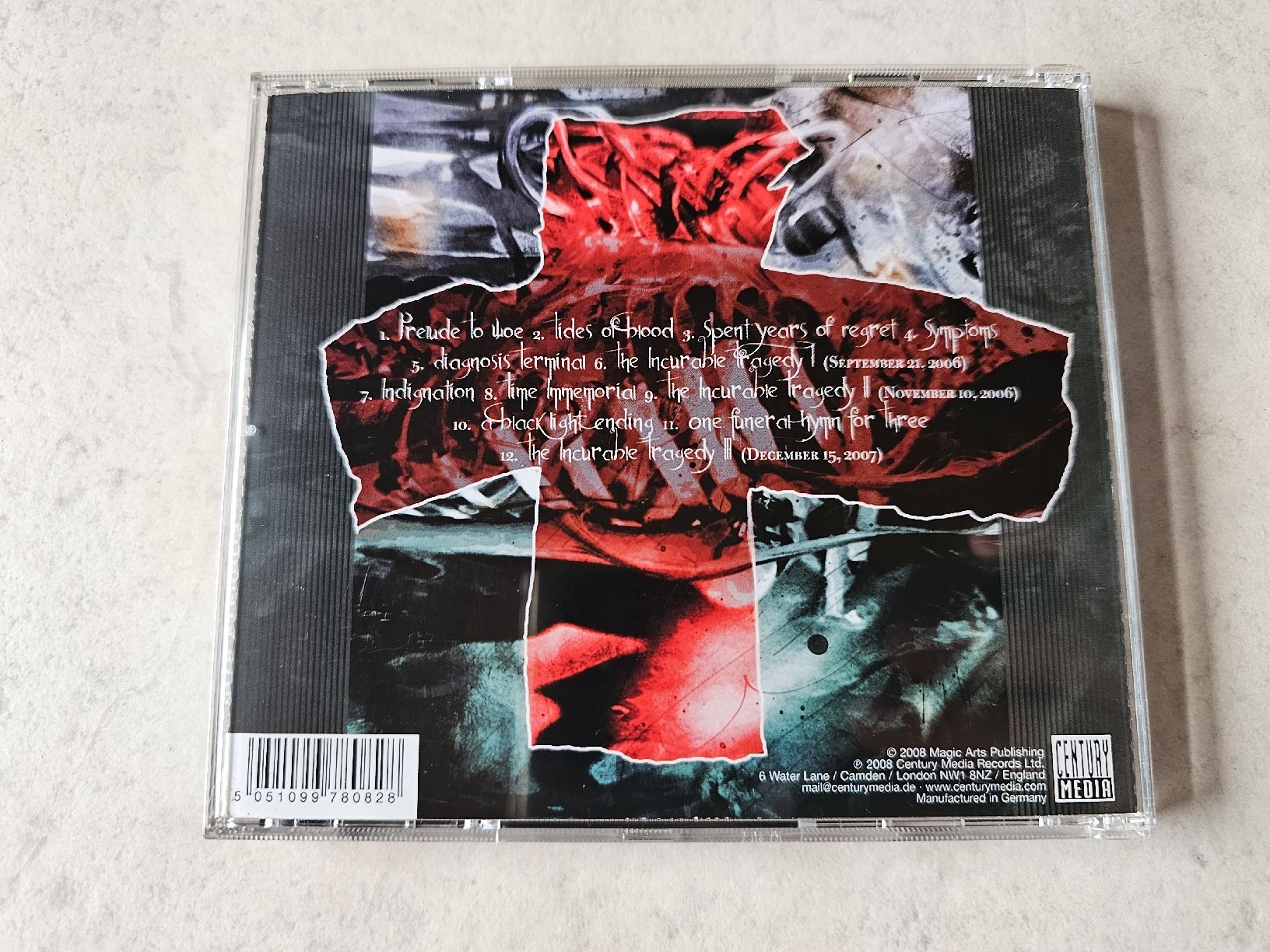 CD: Into Eternity  -  The Incurable Tragedy – Usato da Schneisingen venduto da backstore24 1