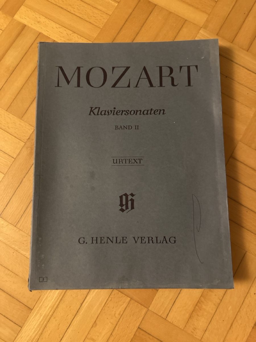 Libri: Mozart Klaviersonaten – Usato da Urdorf venduto da robobespannung
