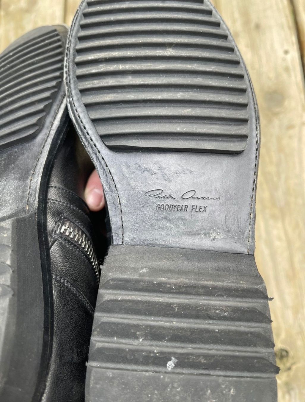 Scarpe da uomo: Rick Owens Creeper Boots  Gr.41-42 – Usato da Zürich venduto da VR2528 4